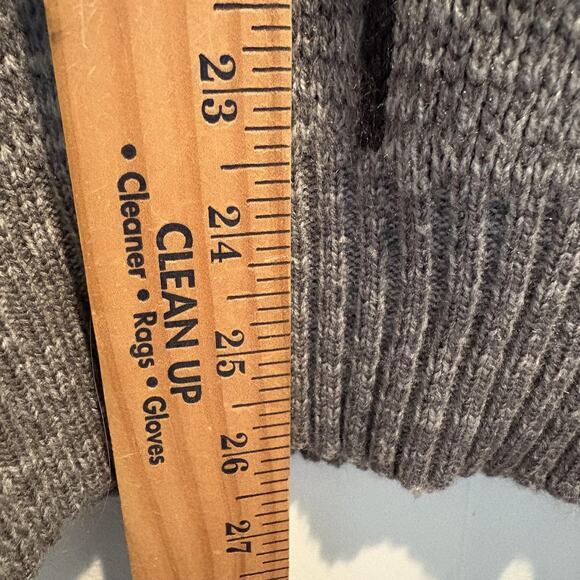 Vintage Barnaby Sweater Mens Extra Large Gray Black Geometric Knit Pullover 90s - Picture 6 of 8